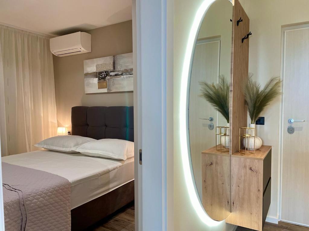 Apartment Linda With Panoramic Sea View マカルスカ エクステリア 写真